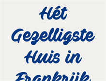Tablet Screenshot of hetgezelligstehuisinfrankrijk.nl